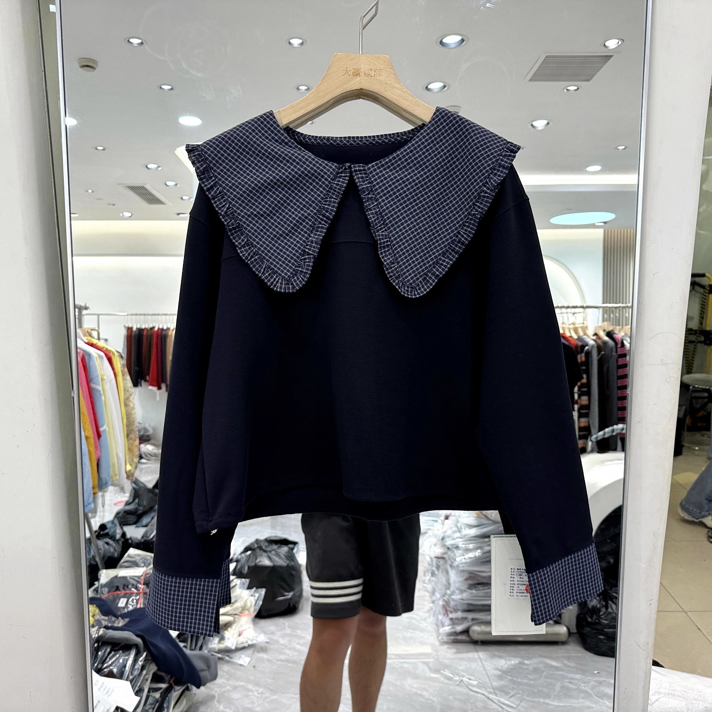 杭州四季青卫衣女巨好看的洋气