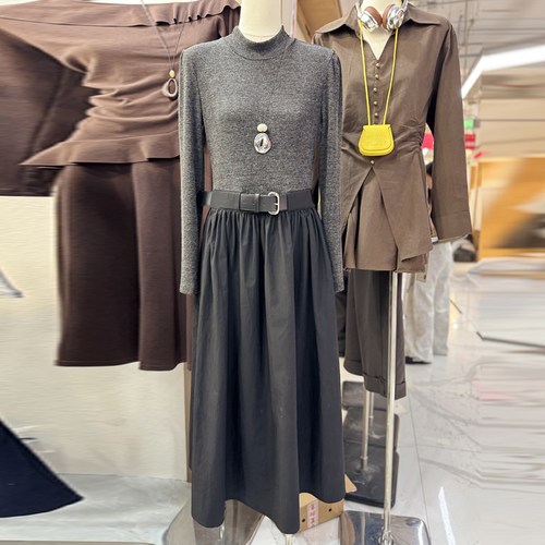 杭州四季青半身裙+打底衫套装