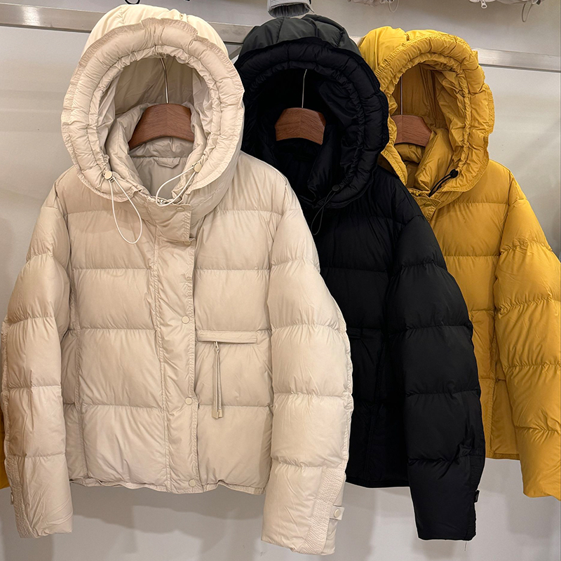 云朵泡芙90白鸭绒羽绒服女芒果