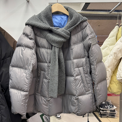 羽绒服女连帽显瘦外套D58830