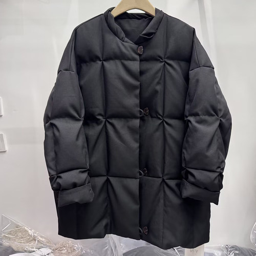 依诺2025新款冬版型好看羽绒服