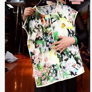 介意慎拍 不支持7天无理由退货 定制砍袖 上衣11189