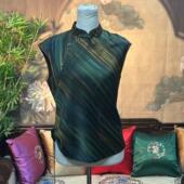 定制柞蚕丝侍女图长袖 上衣 不支持7天无理由