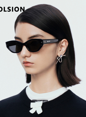 陌森26新品墨镜猫眼防晒防紫外线时尚百搭潮流偏光太阳镜MS3136