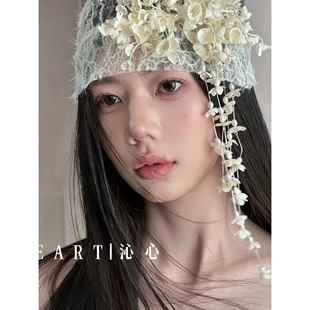 TM｜E15杰子老师同款冷帽铃兰混搭高级小众新娘造型