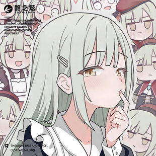 BangDream!AveMujica动漫周边若叶睦痛衣短袖T恤衫青少年纯棉上衣