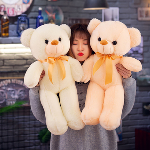 泰迪熊毛绒玩具娃娃可爱睡觉小熊熊公仔抱抱熊女生玩偶送女友女孩