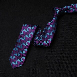 出口外贸原单 男士正装商务休闲彩色窄版5.5厘米领带TAYOR&Wrigh