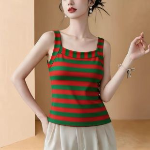 无袖 清仓捡漏 2026高档吊带背心女夏季 打底新款 百搭上衣 吊带修身