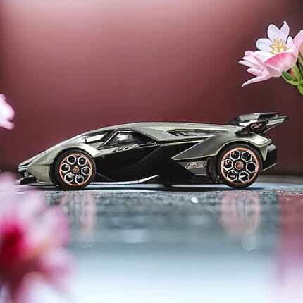 绿色164兰博基尼Lambo V12概念版跑车仿真合金迷你汽车模型小比例