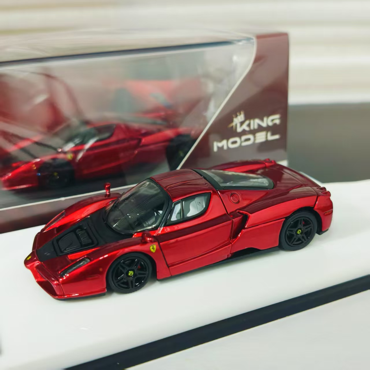 KingModelEnzo合金汽车模型