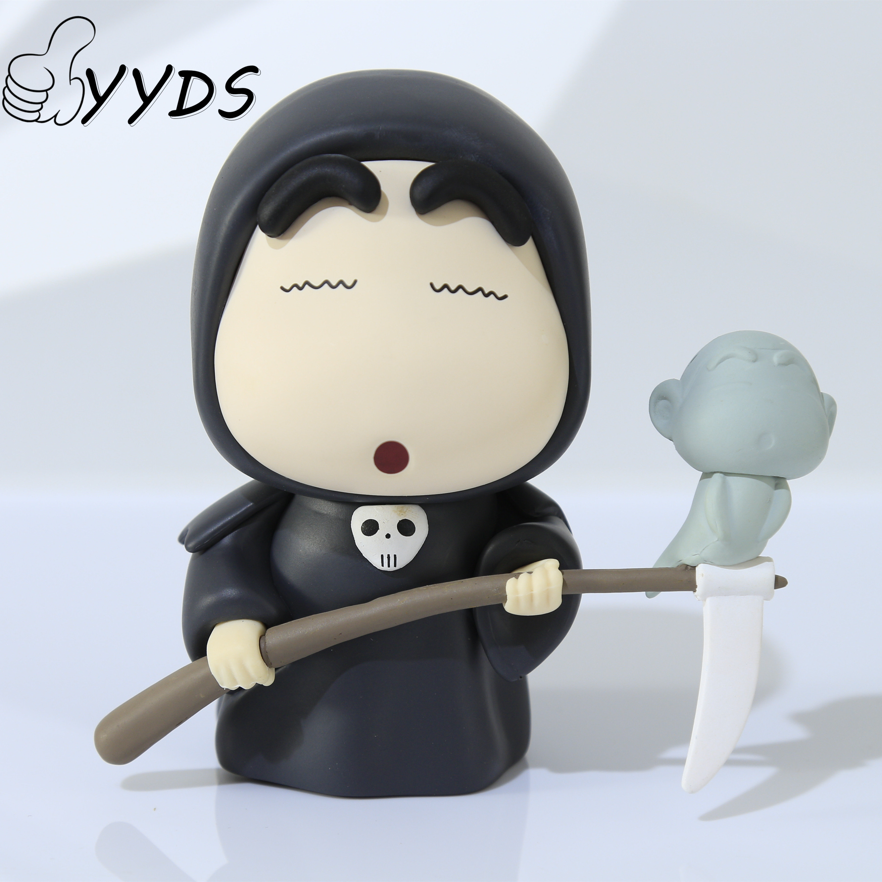 gk q版 死神 蜡笔小新 野原新之助手办 办公室 车载摆件公仔模型