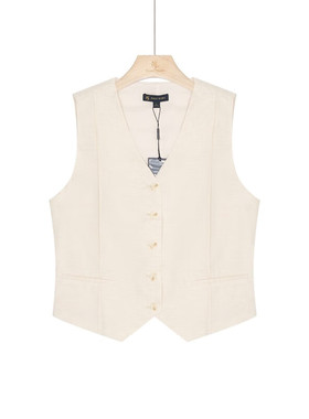 保罗彼得 专柜同款 女士职场休闲日常百搭简约百搭马甲YNEB52651