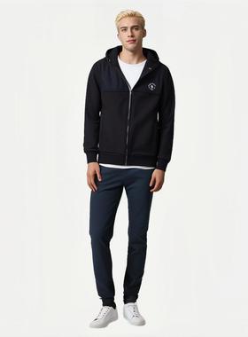 保罗彼得 专柜同款 男士舒适休闲百搭日常厚针织夹克NTBC71870