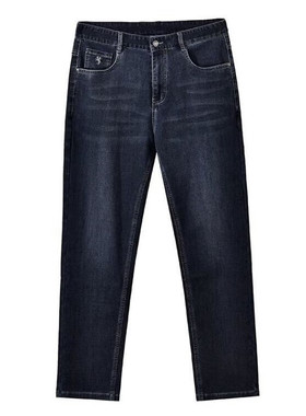 保罗彼得 专柜同款 男子休闲牛仔裤夏薄直筒裤长裤子 NSDA19650