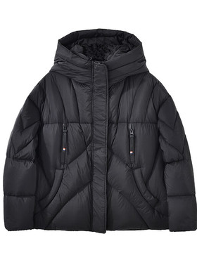 保罗彼得 专柜同款 女士时尚保暖日常百搭连帽羽绒服SCDD76430