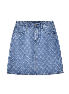 保罗彼得 专柜同款 女士舒适休闲通勤百搭日常半身裙NHDA73112