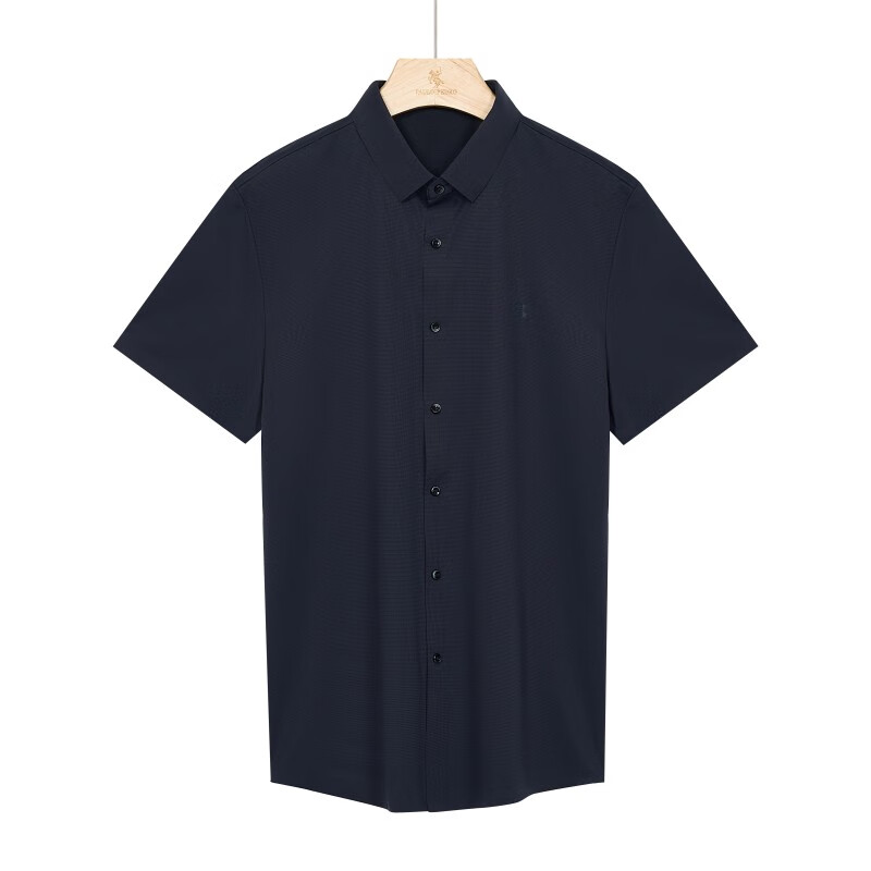 保罗彼得 专柜同款男士简约纯色日系百搭通勤短袖polo衫CUEB52831