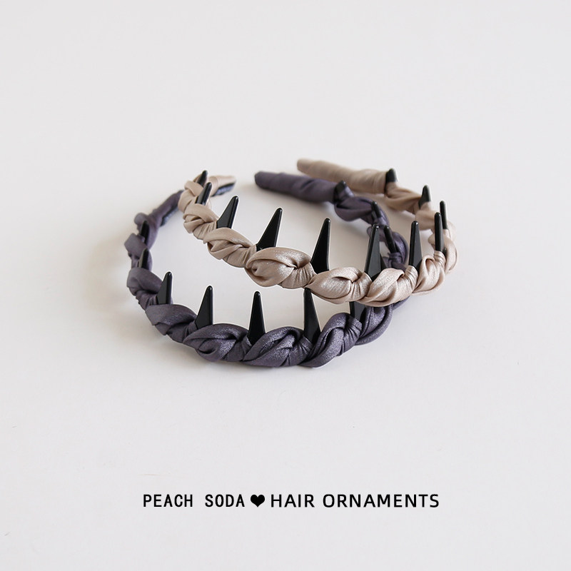 蓬松高颅顶发箍带齿防滑波浪发卡高级感时尚洋气头箍压发小众头饰,饰品/流行首饰/时尚饰品新,发饰,淘宝优惠券,粉丝福利购,淘宝优惠卷