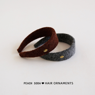 秋冬毛绒宽边发箍女款 日常外戴高级感头箍头饰女 洗脸发卡2025新款
