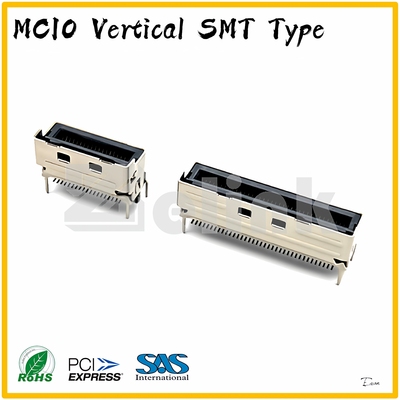 Mcio连接器74pin38pin AMP