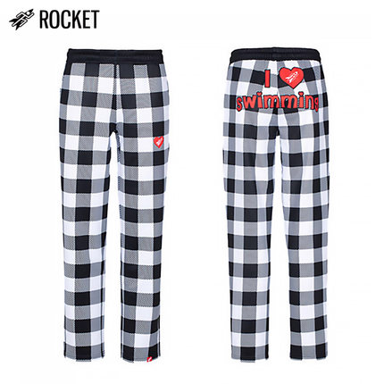 火箭ROCKET SCIENCE加绒出水保暖裤格子系列