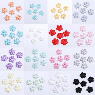 饰贴 子补丁贴羽绒服修补破洞装 多色小花自粘布贴刺绣贴衣服鞋 子裤