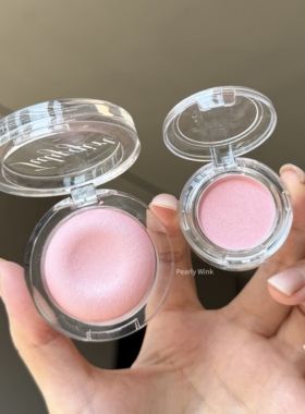 Julygirl柔光甜甜圈腮红缎光珠光细闪腮红提亮高光氛围感试色小样