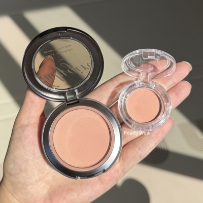 Julygirl单色腮红试色元气桃桃韩系莓莓膨胀色氛围感七月女孩