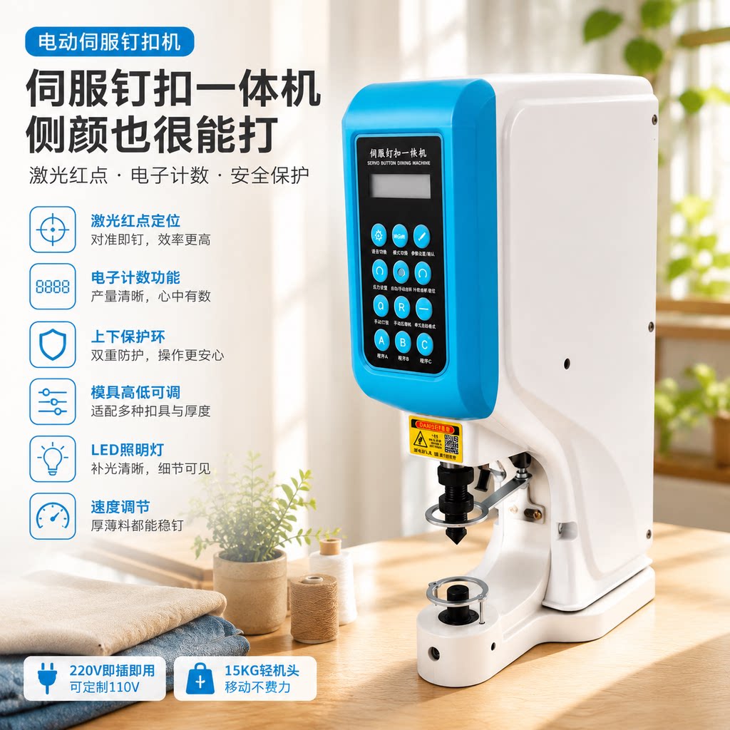财升818全自动电脑打扣机