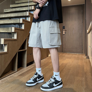 2024新品潮流工装裤夏季薄款男大码短裤XZ405-K243-P35图片