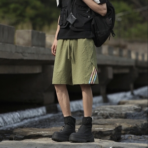 夏季潮流男士多色松紧休闲短裤XZ405-K005-p38图片
