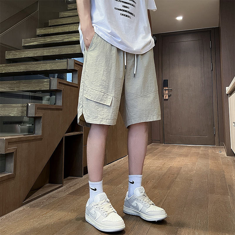 夏季宽松松紧薄款男士大码短裤XZ405-K242-P35，男装牛仔裤，星座405