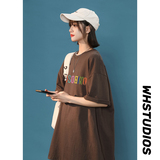 女装类目半袖百搭宽松短袖夏季女士t恤上衣XZ405-T14-P25，女装T恤，星座405