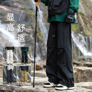 秋季新品男士宽松工装伞兵裤大码休闲裤XZ405-K1012-P45图片