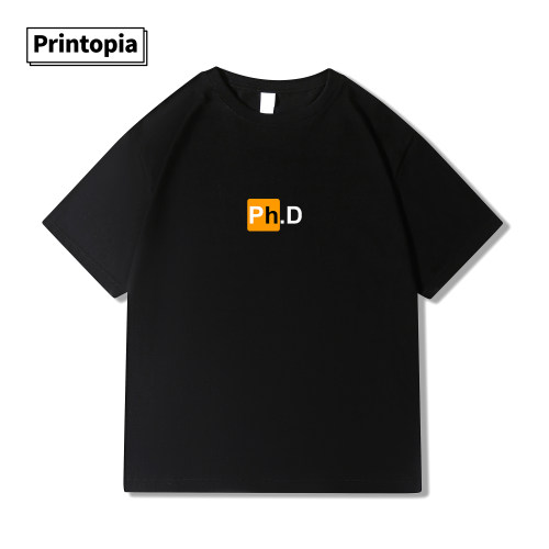 Ph.D哲学博士T恤ProGrammer短袖