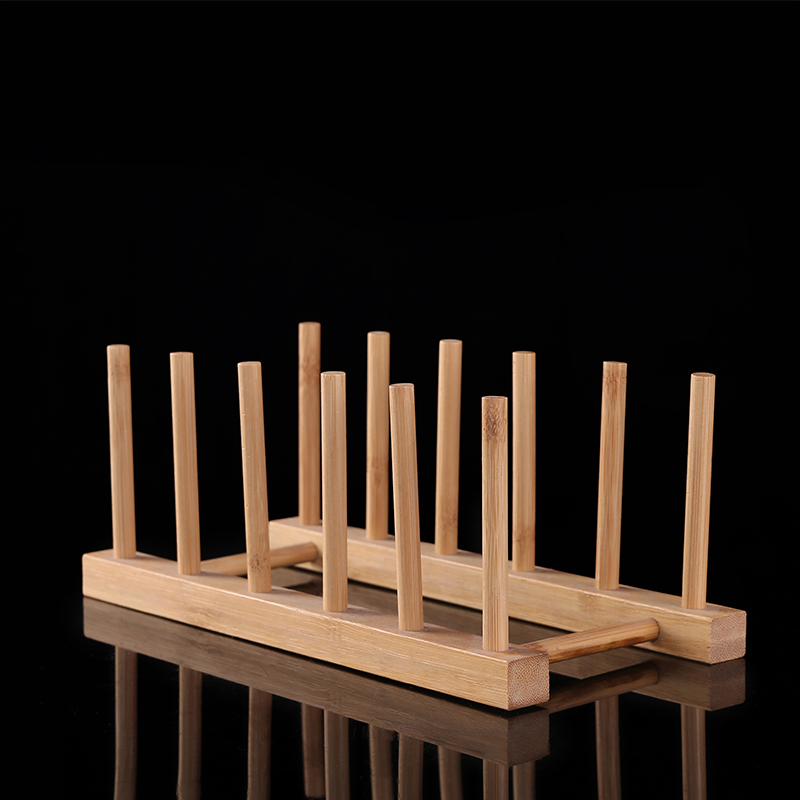 碗架沥水架多功能厨房锅盖架杯架碟子碗盘收纳超市放碗盘展示架木