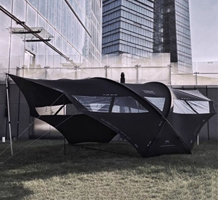 地壳研究所车尾帐篷户外露营轻量化天幕防雨防晒野营天幕遮阳棚