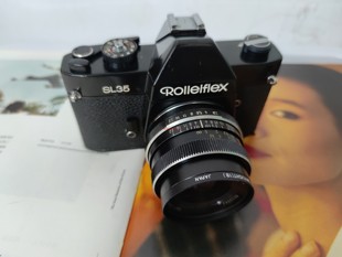 ROLLEI 胶片单反相机 口 禄来 SL35 QBM 配35蔡司头德国原厂 单机