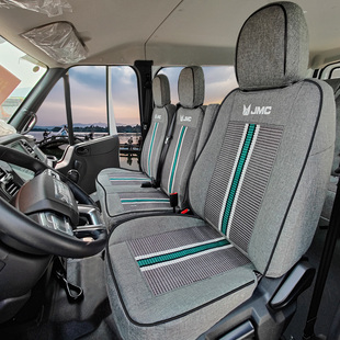 江铃福顺冰丝亚麻座套特顺福特全顺e福顺e路达四季通用全包坐垫套