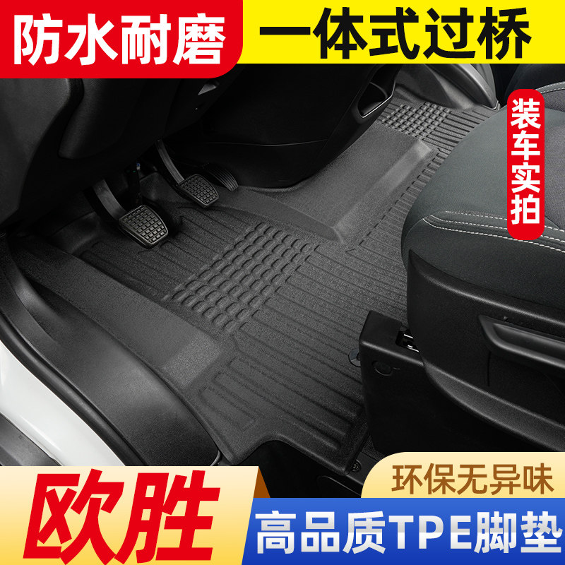 南京依维柯欧胜专用TPE汽车脚垫
