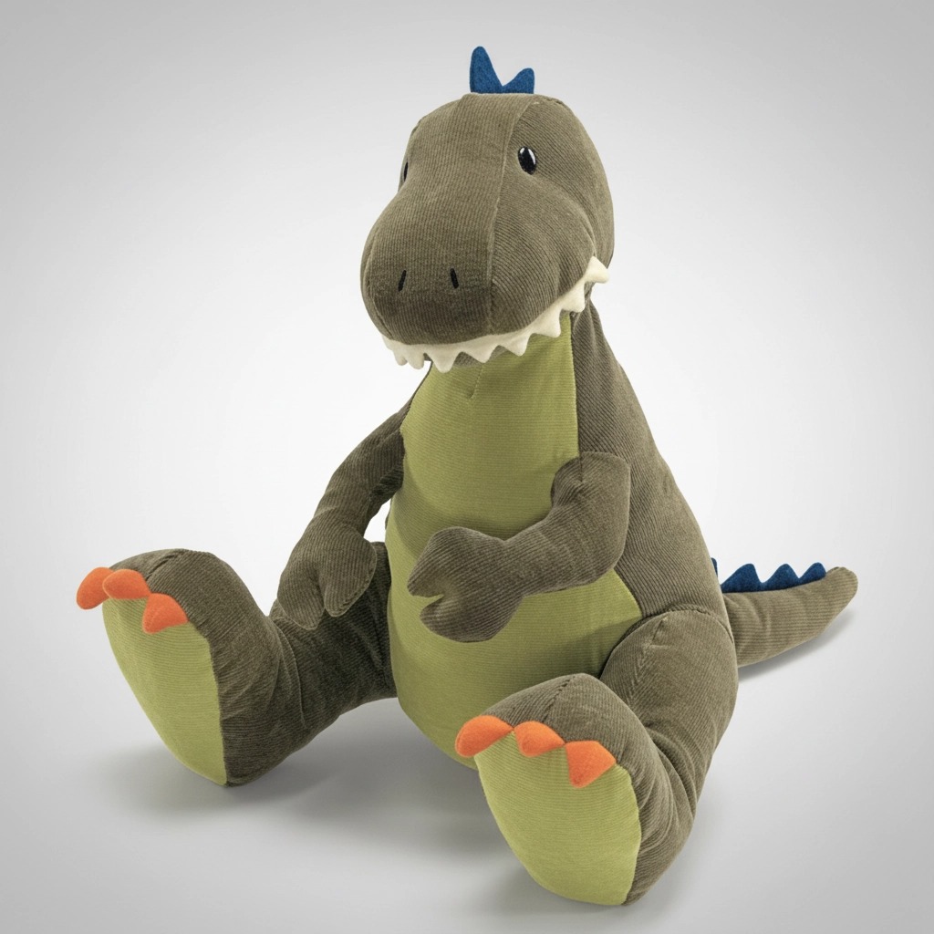 儿童恐龙霸王龙公仔布艺毛绒玩具