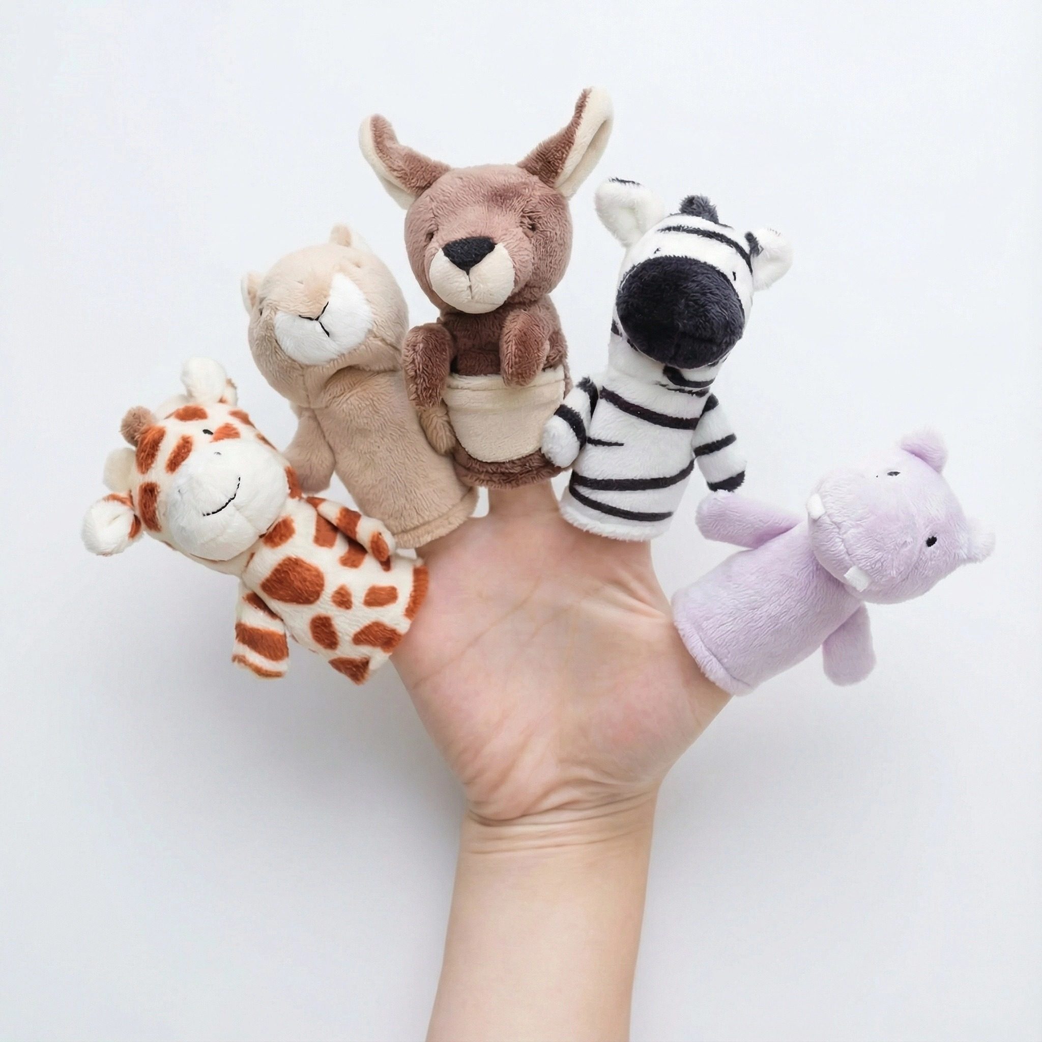 小丑鱼鲨鱼乌龟蝴蝶刺猬毛虫蜗牛指偶幼儿园早教互动手指玩偶手偶,玩具/童车/益智/积木/模型,手偶/安抚玩偶,淘宝优惠券,粉丝福利购,淘宝优惠卷