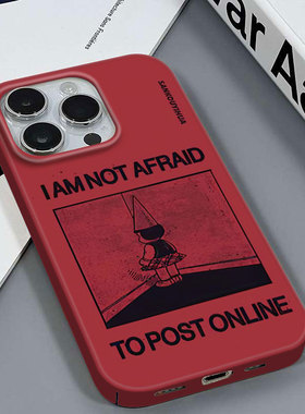 墙角女孩适用于苹果16PRO/13MINI高级感超薄安卓畅玩30MIQOOZ7XVIVOY77红米NOTE14三星S22亮面菲林硬壳手机壳