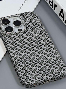 灰色潮牌适用于苹果16PROMAX/11PRO高级气质安卓OPPOA93SIQOONEO6VIVOY76S5G版红米K30三星A23菲林硬壳手机壳