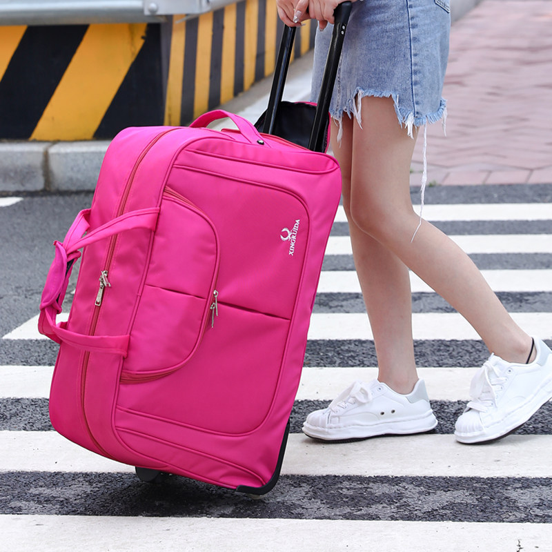 拉杆包男女通用登机包行李箱包