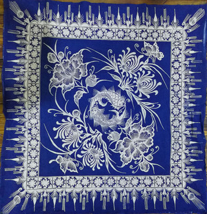 蜡染布料丹寨蜡染衣服定制加工围巾定做代加工蓝靛染色代加工销售