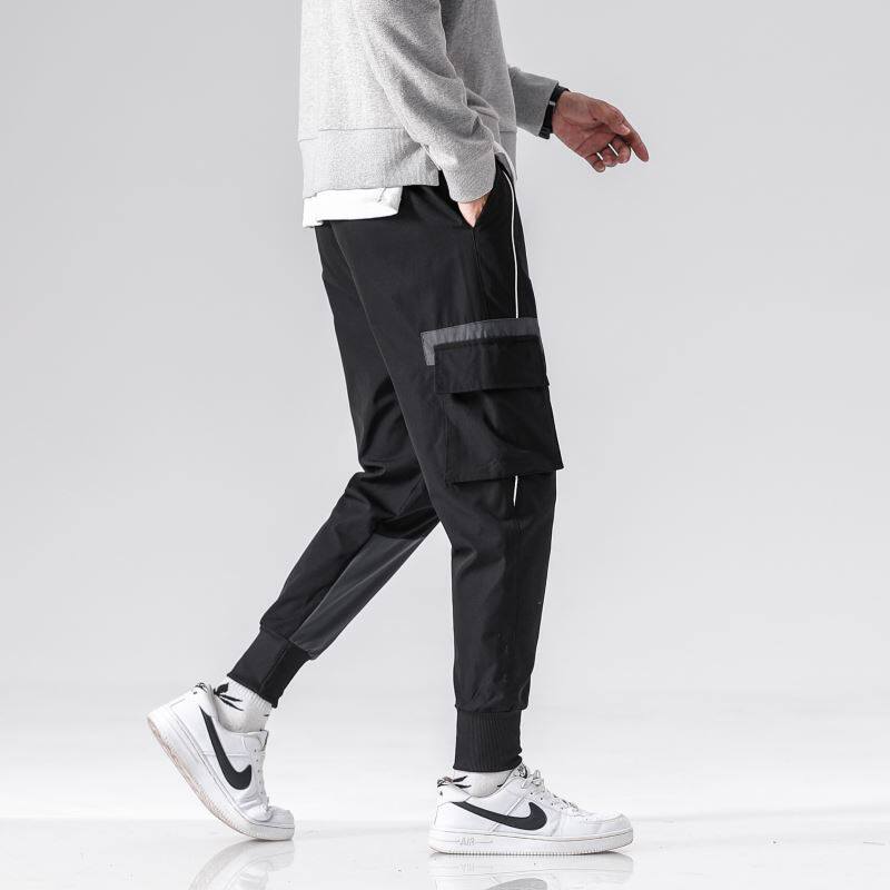 2秋季休闲长裤时尚潮流韩版男青少年男生裤子A074-AK014-P35，男装休闲裤，星座210-1