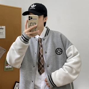 2021秋季棒球服男潮流时尚休闲卫衣A210-A8660图片