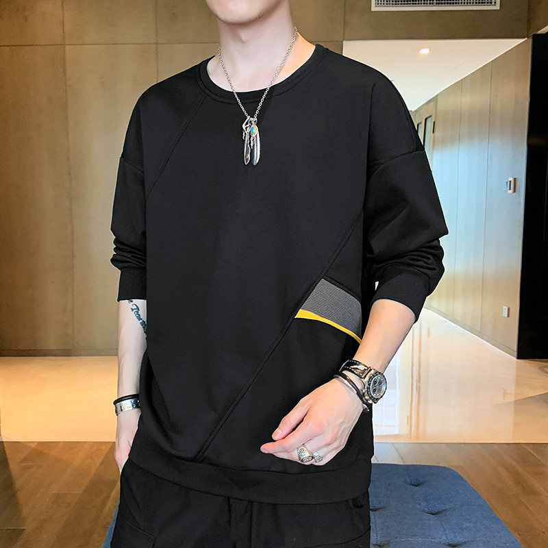 秋季卫衣男潮流卫衣男休闲时尚卫衣圆领A074—AW908-P30,男装卫衣,星座210-1